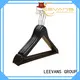 hot sale wooden pants hangers price with metal hook for trouser 1