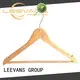 LEEVANS online dark brown wooden hangers supplier for clothes 1