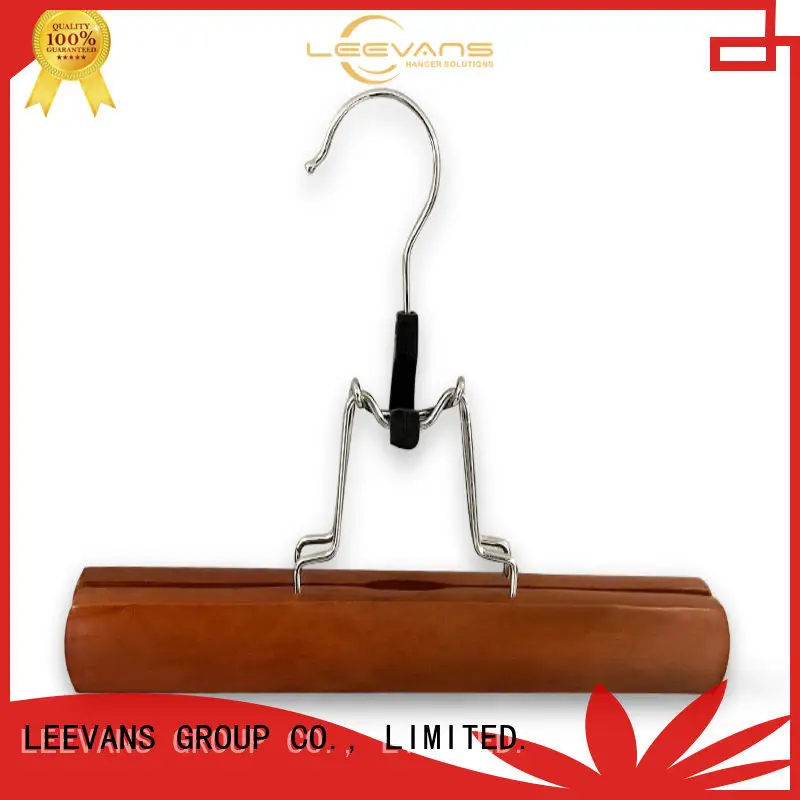 LEEVANS laminated wooden clothes hanger supplier for pants 1