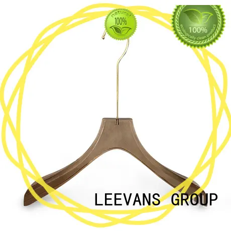 LEEVANS space acrylic coat hangers wholesale for T-shirts 1