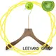 LEEVANS space acrylic coat hangers wholesale for T-shirts 1