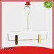 LEEVANS hot sale acrylic coat hangers with wide shoulder for jackets 1
