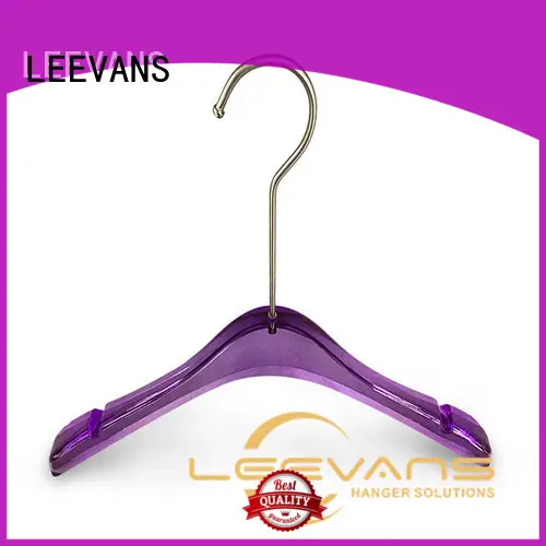 Best acrylic hangers wholesale sale Supply for jackets 1