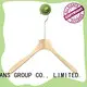 LEEVANS Wholesale white wooden coat hangers manufacturers for clothes 1