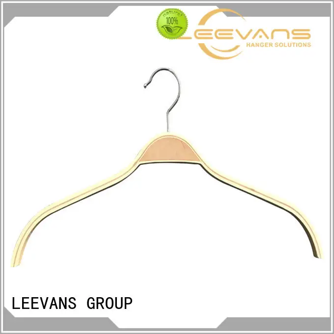 LEEVANS Top black wooden coat hangers Supply for skirt 1