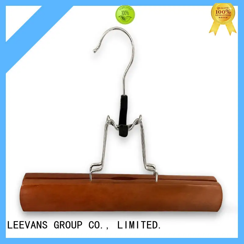 LEEVANS sales wooden trouser hanger Supply for children 1