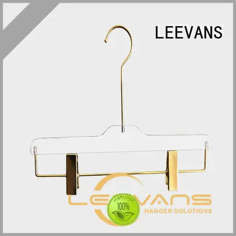 LEEVANS Wholesale acrylic clothes hangers company for trusses 1