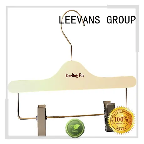LEEVANS High-quality heavy duty wooden coat hangers Supply for pants 1