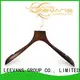 Wholesale white wooden skirt hangers color factory for clothes 1