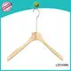 LEEVANS Latest white wood hangers bulk company for pants 1