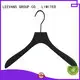 High-quality black wooden hangers customized manufacturers for skirt 1