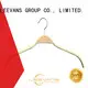 LEEVANS suits white wooden skirt hangers Supply for children 1