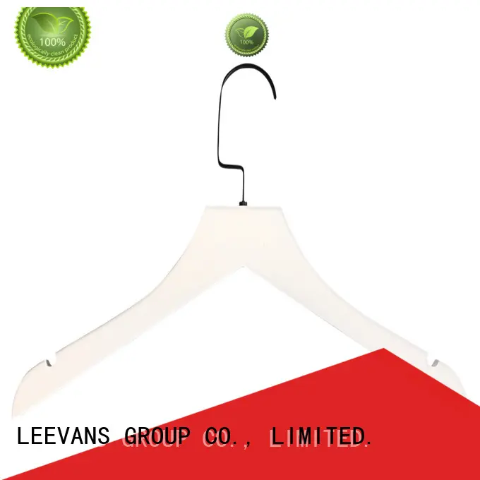 LEEVANS High-quality best wooden coat hangers company for trouser 1