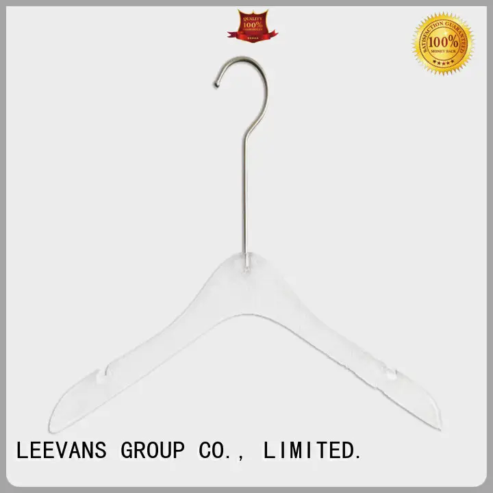 LEEVANS saving acrylic clothes hangers Supply for T-shirts 1