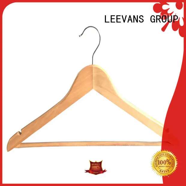 Best wooden suit hangers wholesale free company for trouser 1