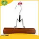 Latest thick wooden hangers skirt Supply for pants 1