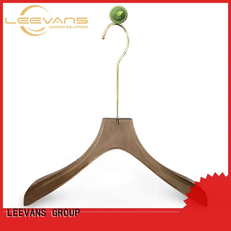 LEEVANS shoulder plastic coat hangers Suppliers for pant 1