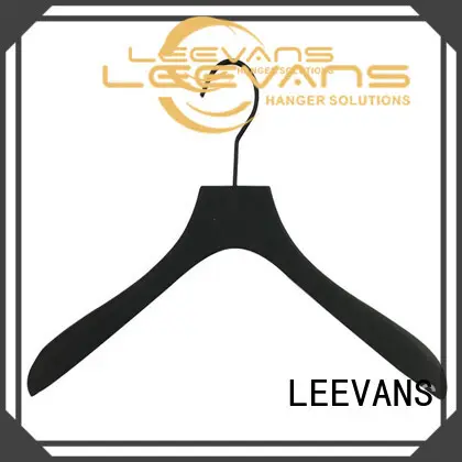 LEEVANS plywood timber coat hangers factory for pants 1