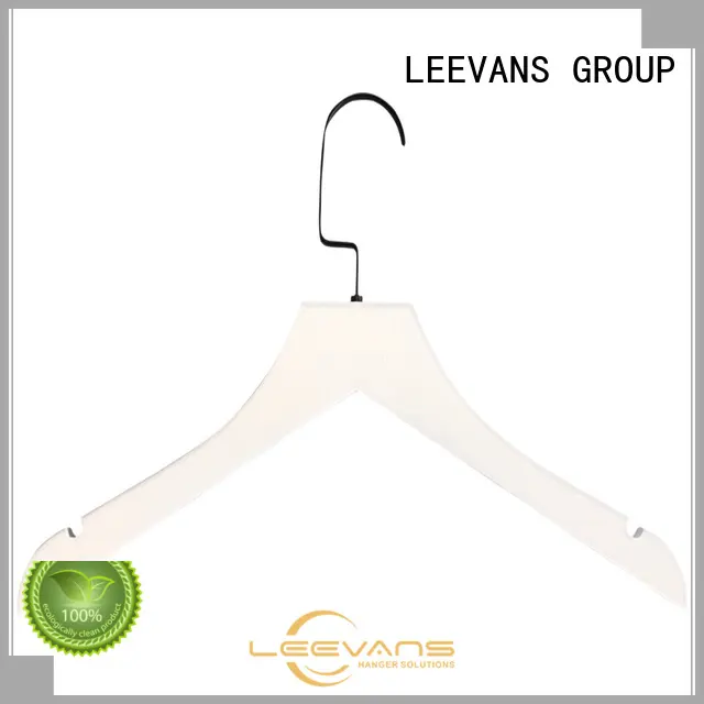 LEEVANS Top white wooden skirt hangers Suppliers for skirt 1