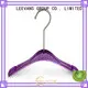 LEEVANS Custom acrylic coat hangers company for T-shirts 1