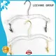 LEEVANS customized clear acrylic hangers for business for suits 1