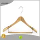 High-quality mens wooden suit hangers creamy factory for pants 1