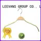 Wholesale white wooden clothes hangers luxury wooden Suppliers for skirt 1