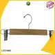 Latest branded coat hangers pants Suppliers for trouser 1