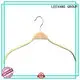 New white wood hangers bulk solid manufacturers for clothes 1
