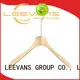 LEEVANS brown dark wood hangers factory for trouser 1