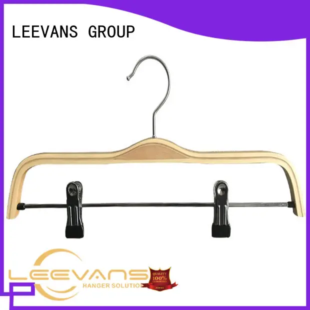 Latest wooden baby clothes hangers children factory for clothes 1