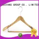 New slim wooden hangers customized for business for children 1