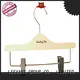 Latest heavy duty wooden coat hangers hanger for business for trouser 1