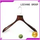 LEEVANS rubber ladies coat hangers manufacturers for clothes 1