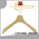 LEEVANS Latest wood clothes hangers wholesale company for clothes 1