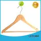 LEEVANS Best white wooden skirt hangers Supply for clothes 1