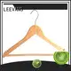 LEEVANS personalised small wooden hangers company for pants 1