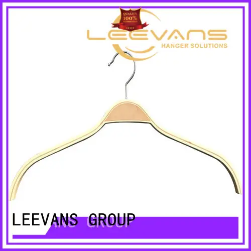 LEEVANS New wooden trouser hanger company for children 1
