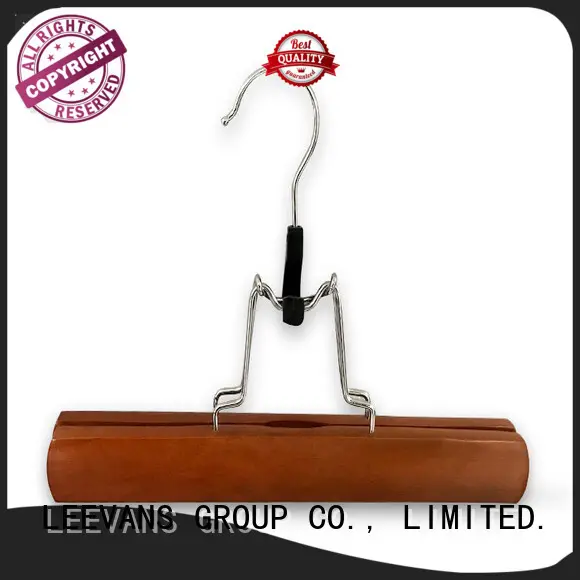 LEEVANS Best wooden cloth hanger Suppliers for pants 1