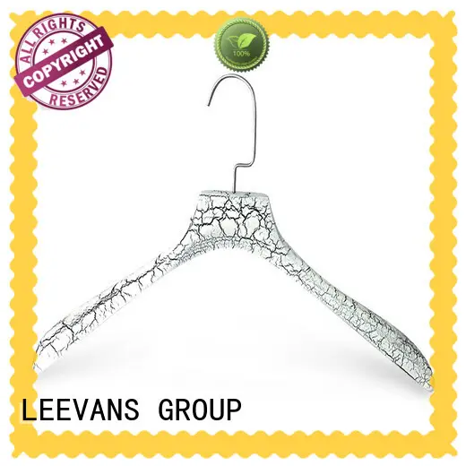 LEEVANS luxury wooden hanger for clothes online company for pants 1