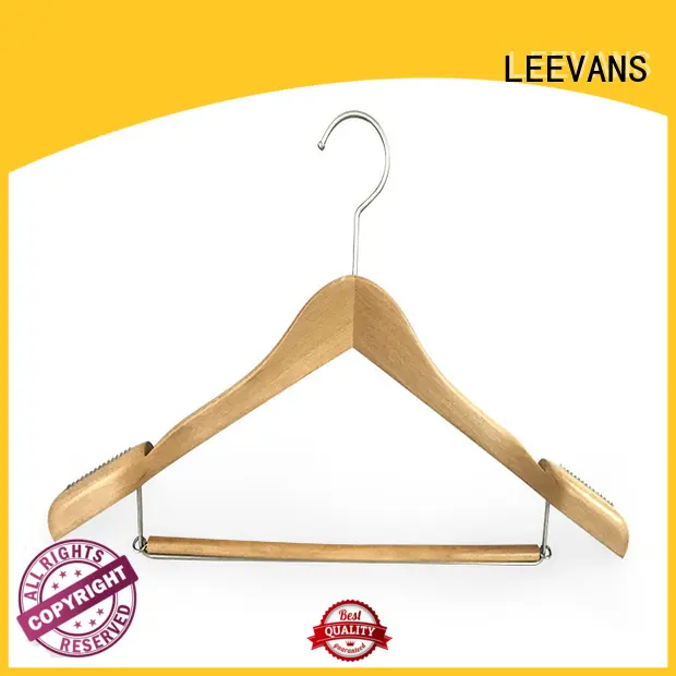LEEVANS Wholesale timber clothes hanger Suppliers for kids 1