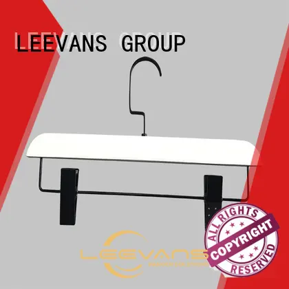 New timber hangers white factory for clothes 1