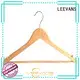 LEEVANS High-quality dark brown wooden hangers Supply for skirt 1