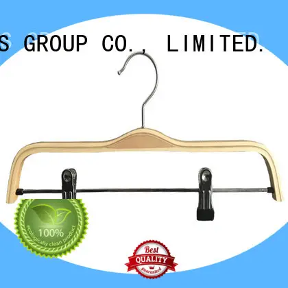 Best white wooden coat hangers flat company for skirt 1