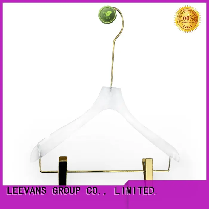 Wholesale clear acrylic hangers acrylic factory for suits 1