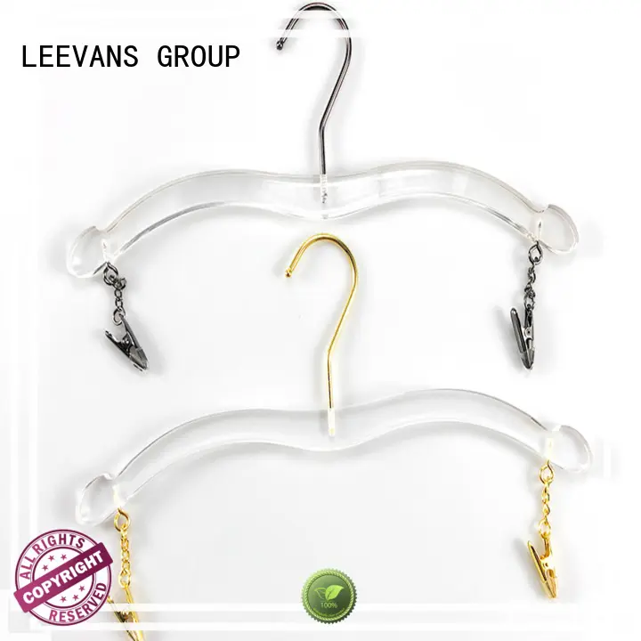 LEEVANS clothing padded hangers factory for suits 1
