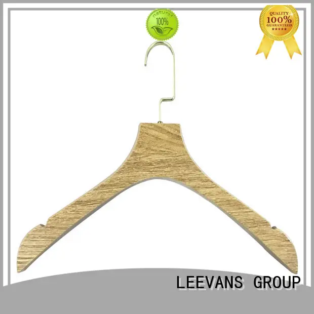 Best wooden hangers online creamy Suppliers for pants 1
