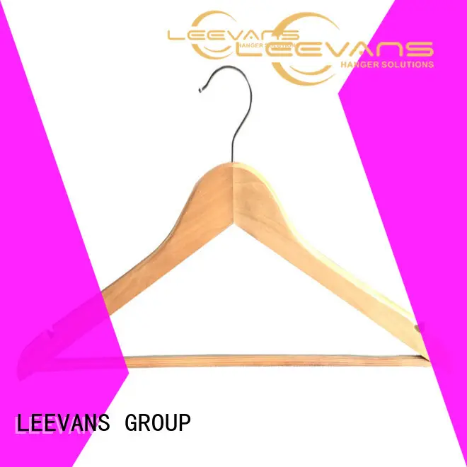 LEEVANS pants wooden jacket hangers Suppliers for kids 1