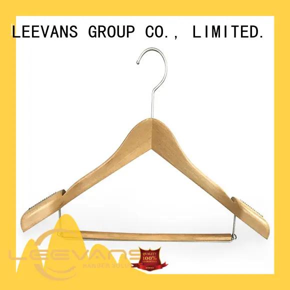 Custom best wooden coat hangers color for business for trouser 1