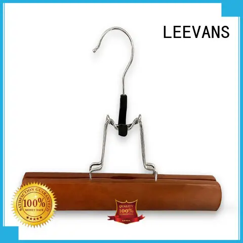 LEEVANS suits dark wood coat hangers Suppliers for kids 1